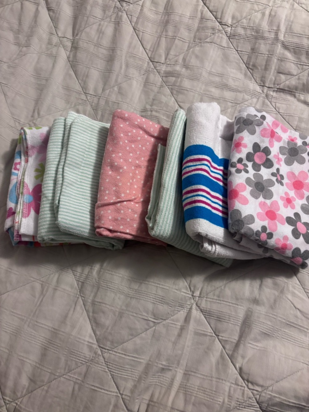Baby swaddle blanket bundle
